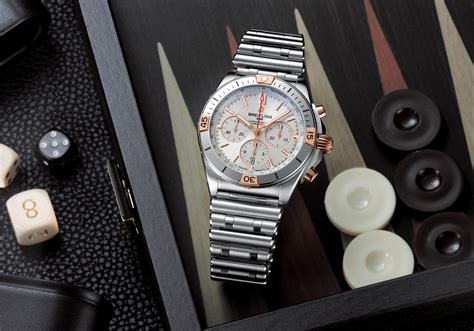 breitling chronomat 44 al polso|breitling rouleaux bracelet review.